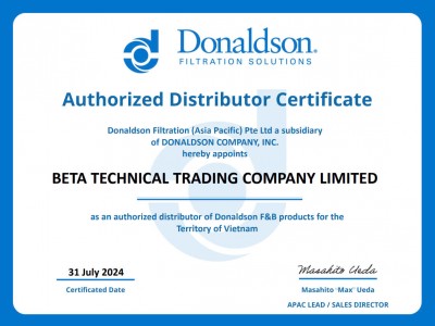 Certificate Donaldson