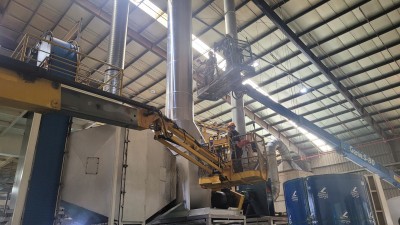 Bọc Bảo Ôn Ống Khói Cho Nhà Máy