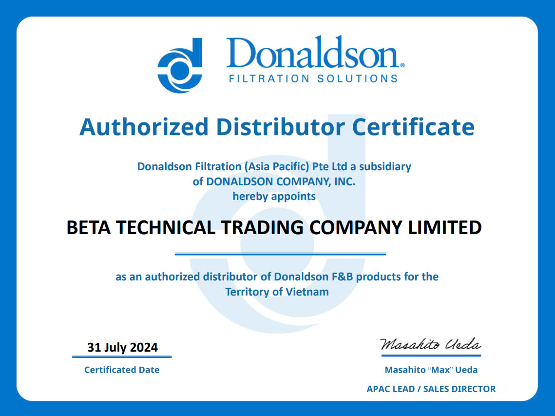 Certificate Donaldson