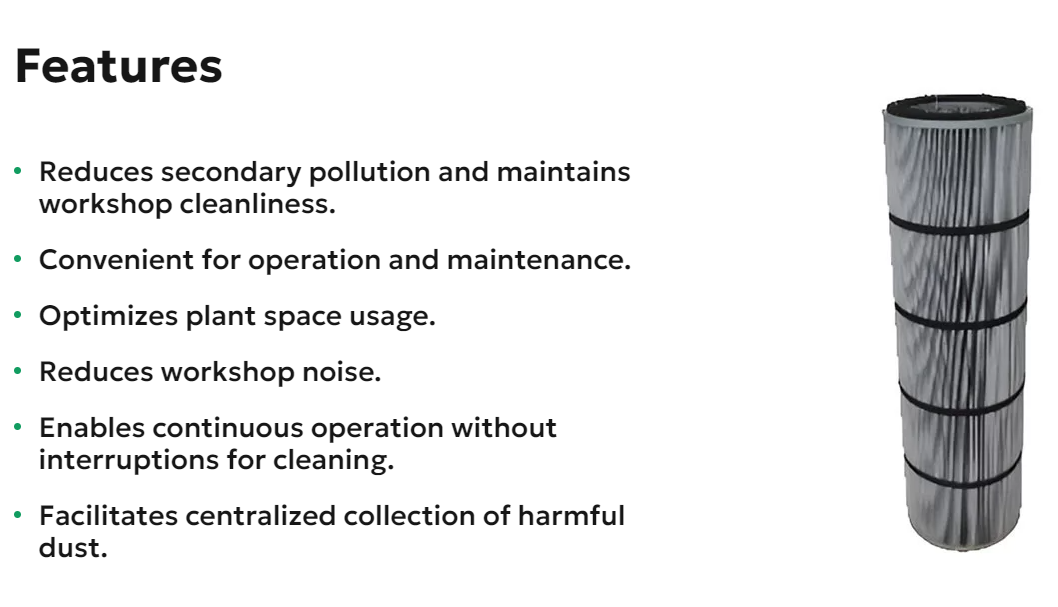 Ưu điểm của Bộ Thu Bụi Trung Tâm Vertical Cartridge